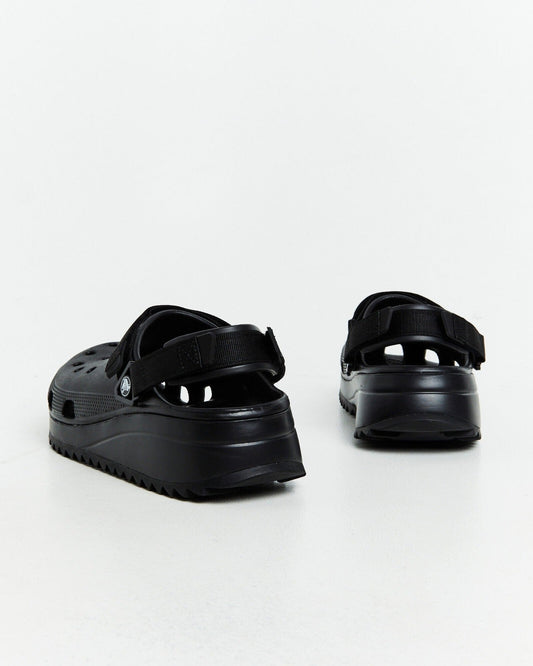 Crocs Classic Hiker Clogs (All Black)