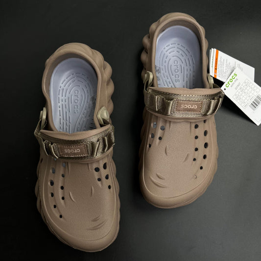 Crocs Echo Clogs (Brown/Grey)