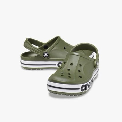 Crocs Bayaband Clogs (Army Green)